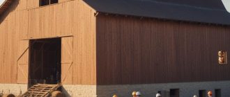 Сборка больших сараев на участке
